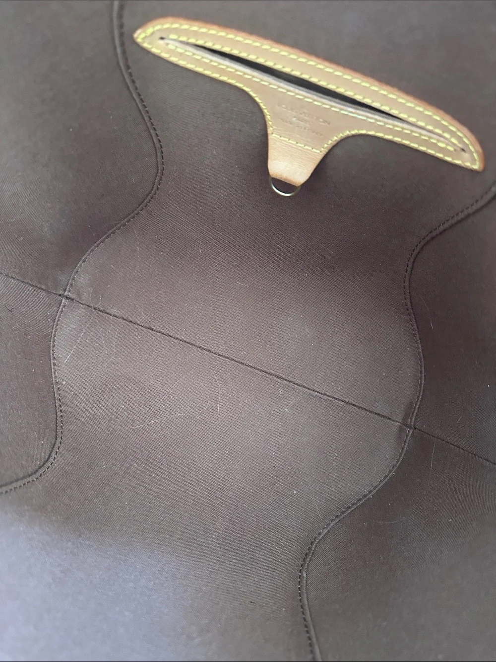 Louis Vuitton Y2K Monogram Ellipse MM top handle vintage with dust bag